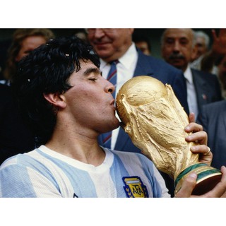 โปสเตอร์  ดิเอโก มาราโดน่า Diego Maradona Poster ตกแต่งผนัง ฟุตบอล Football รูปภาพ ภาพถ่าย ตกแต่งบ้าน