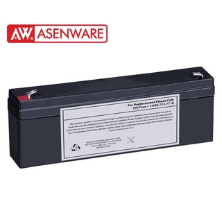 [รับประกัน 1 ปี] Asenware แบตเตอรี่ Battery 12V2.3AH lead acid batteries รุ่น AW-B122AH (ราคารวมแบตเตอรี่ 2 ลูก)