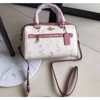 Coach  ROWAN SATCHEL WITH SPACED WILDFLOWER PRINT (3100)