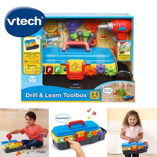 [ของแท้🇺🇸] กล่องอุปกรณ์ช่าง VTech Drill and Learn Toolbox With Working Drill and Tools ราคา 1,890 - บาท