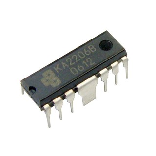 1pcs KA2206b DIP-12 Audio Amplifier DIP12 IC Chip Speaker Power