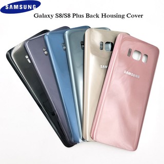 Original SAMSUNG Galaxy S8 G950F แก้ว Back ซ่อมฝาครอบด้านหลังเปลี่ยนชิ้นส่วนกาวสติกเกอร์