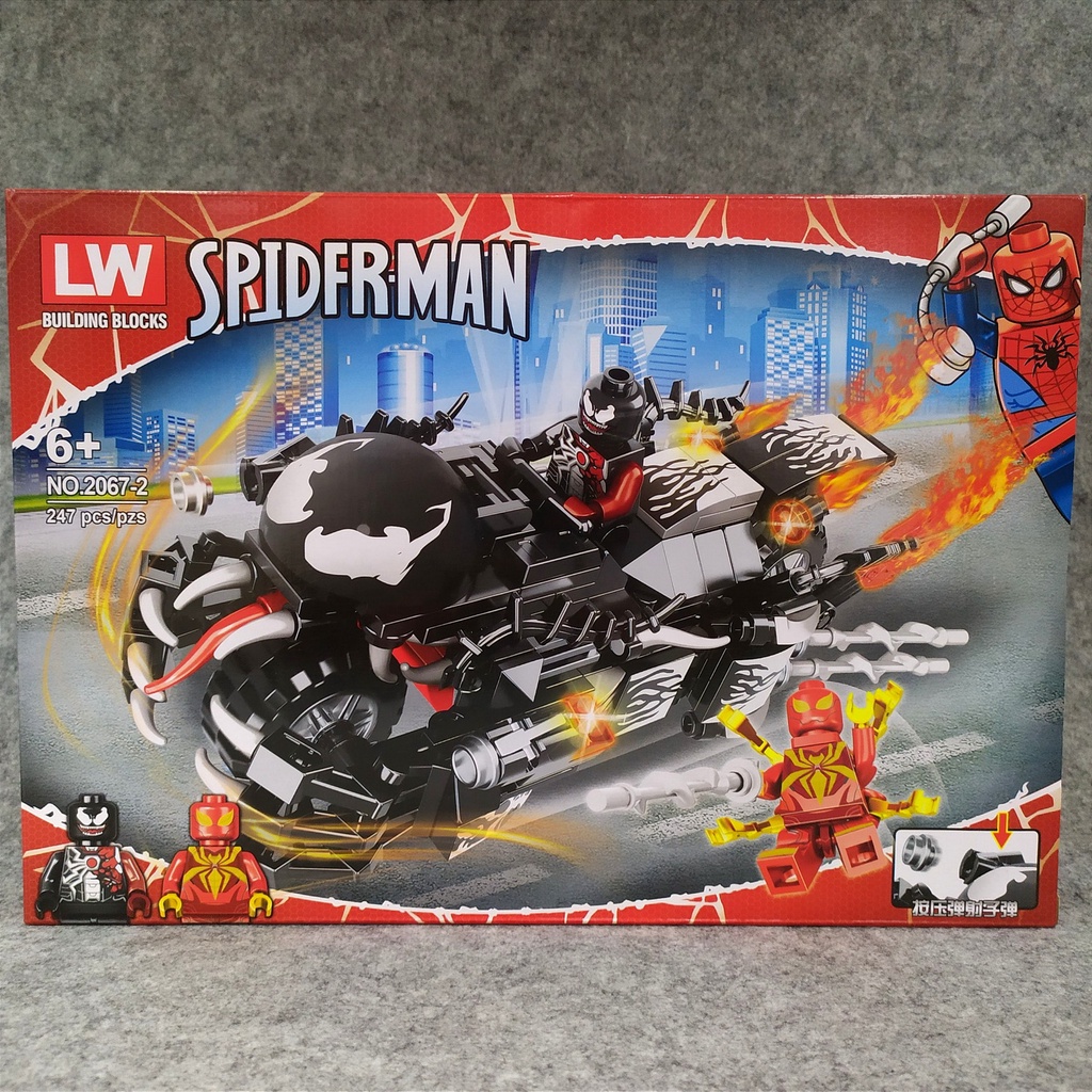 เลโก้-spiderman-lw-no-2067-ชุด-เวน่อม-และ-คาร์เนจ-2-แบบ-2-สไตล์-ราคาถูก-แยกขาย-ซื้อครบชุด-ถูกกว่า-พร้อมส่งทันที