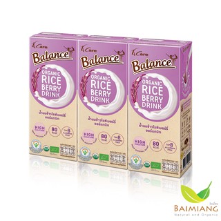 ภาพขนาดย่อสินค้า4 Care Balance น้ำนมข้าวไรซ์เบอร์รี่ออร์แกนิก (แพ็ค 3 กล่อง) ขนาด 180 มล.(CS40875-3)