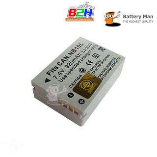 Battery Man  For  Canon NB-10L รับประกัน  1ปี