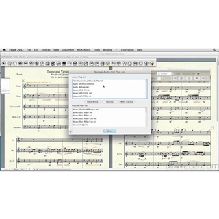 ภาพขนาดย่อของภาพหน้าปกสินค้าMakeMusic Finale 27.2.0.144 โปรแกรม แต่งเพลง สร้างโน้ตดนตรี จากร้าน nantawathem บน Shopee