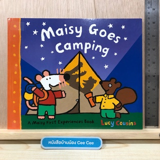 หนังสือภาษาอังกฤษ ปกอ่อน Maisy Goes Camping - A Maisy First Experiences Book