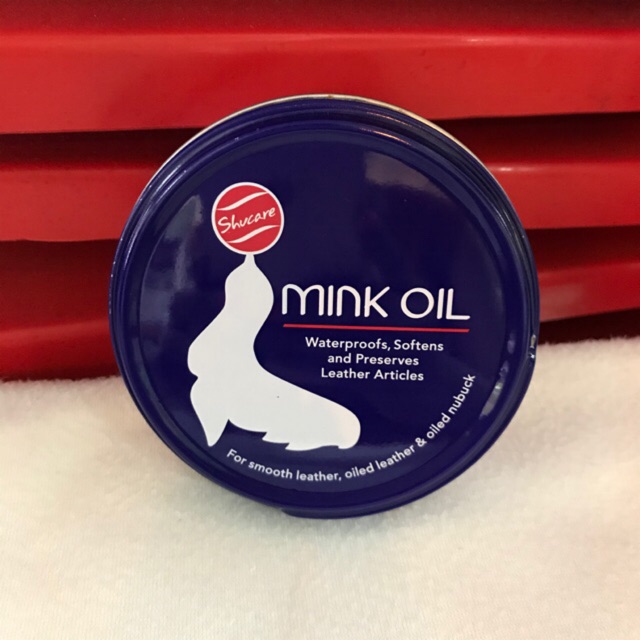 ภาพหน้าปกสินค้าของแท้ % Mink Oil มิ้งออยล์ ไขปลาวาฬ100 ml. รักษาหนังกลุ่มออยล์ให้นุ่มและให้สีตามธรรมชาติของเครื่องหนัง