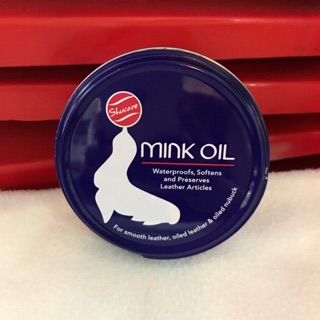ภาพหน้าปกสินค้าของแท้ 💯% Mink Oil มิ้งออยล์ ไขปลาวาฬ100 ml. รักษาหนังกลุ่มออยล์ให้นุ่มและให้สีตามธรรมชาติของเครื่องหนัง ที่เกี่ยวข้อง