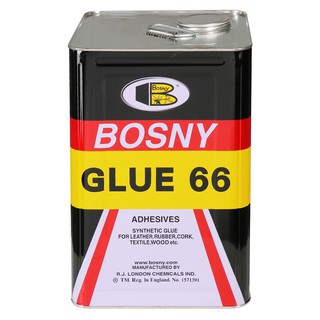 กาวยาง กาวยางสังเคราะห์ BOSNY GLUE 66 15 กก. กาว เครื่องมือช่างและฮาร์ดแวร์ CONTACT ADHESIVE BOSNY GLUE 66 15KG