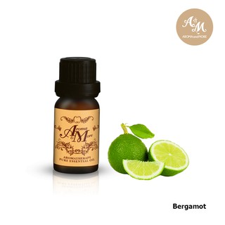 Aroma&amp;More Bergamot“Select” Essential oil น้ำมันหอมระเหยมะกรูดฝรั่ง100%เบอกามอตอิตาลี 100% Italy 5/10/30ML