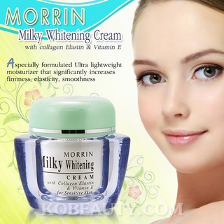 มอร์ริน มิลค์กี้ ไวท์เทนนิ่ง ครีม Morrin Milky Whitening Cream 50g.