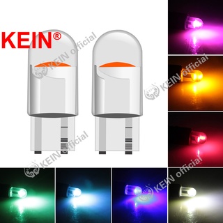 KEIN T10 Led W5W 194 168 COB 2825 LED 501 Car Interior Light Wedge Parking Light Side Door Bulb Instrument Lamp Auto License Plate Light Motorcycle Position Plate Dome Reading indicator Lamp Peanut Bulb