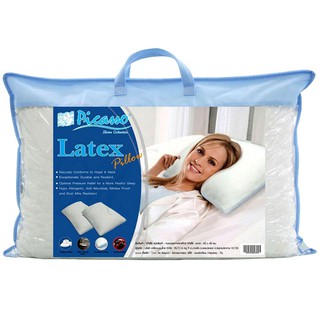 หมอนสุขภาพ หมอนสุขภาพ LATEX PICASSO หมอนหนุน หมอนข้าง ห้องนอน เครื่องนอน HEALTHY PILLOW PICASSO LATEX 15X23