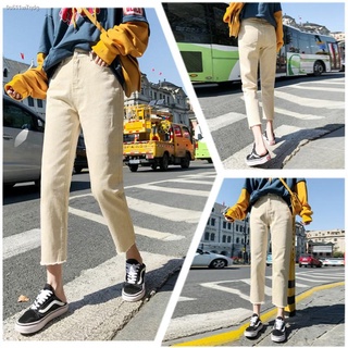 jeansยีนส์✜☄☇💥YH#N525💥มีไซส์ S-2XL💥 กางเกงยีนส์เอวสูง สไตล์เกาหลี กางเกงยีนส์ขายาวดีไซน์สวยๆ