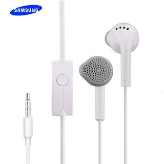 แท้จริง Samsung 3.5 มิลลิเมตร EHS61 หูฟังสเตอริโอเสียงเบสหูฟังพร้อมไมโครโฟนชุดหูฟังสำหรับ Galaxy S8 S9 S10 บวก A10 A30 A50 A70