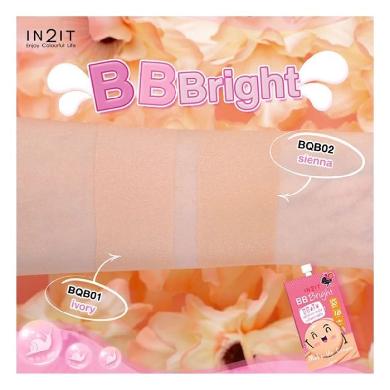 ภาพหน้าปกสินค้าบีบีครีม IN2IT BB Bright 5IN1 Make-Up Cream SPF50/PA+++ จากร้าน pang_thanchanok18 บน Shopee