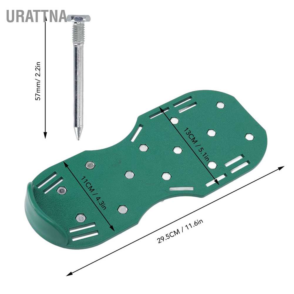 urattna-manual-lawn-scarifier-shoes-walking-aerator-grass-spike-with-metal-buckle-strap-for-gardening