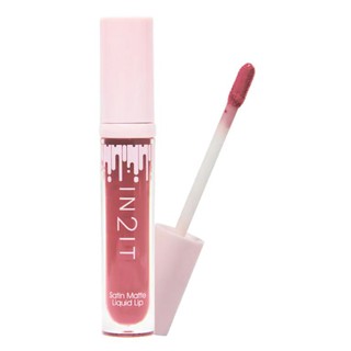 IN2IT Satin Matte LIquid Lip อินทูอิท ซาติน แมทท์ ลิควิด ลิปเนื้อแมทท์ 4.5g.