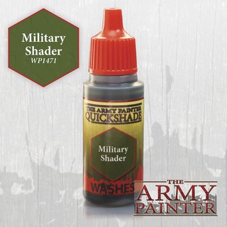 🔥มีของพร้อมส่ง🔥 Army Painter Military Shader AP-WP1471 สีทาโมเดล สีอะคริลิค สูตรน้ำ แถมฟรี Mixing ball 1 ลูก