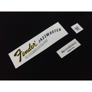 โลโก้หัวกีตาร์ Fender Jazz Master 1965