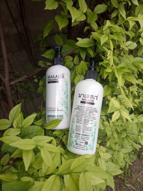 ภาพสินค้าแชมพูออแกนิค ครีมนวด มาเลสเซ่ MALAIZE Organic Shampoo จากร้าน mamijang บน Shopee ภาพที่ 5