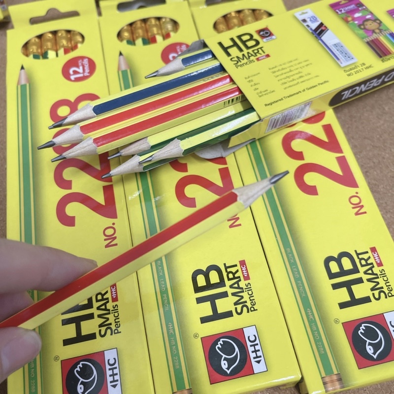 ดินสอ-hb-no-2288-มี-12-แท่ง-hb-smart-pencils