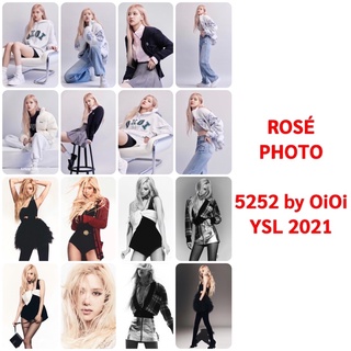 สินค้า ROSÉ BLACKPINK - PHOTO รูป ROSÉ x YSL 2021 x 5252 by OiOi  size 5.5x8.5 cm.