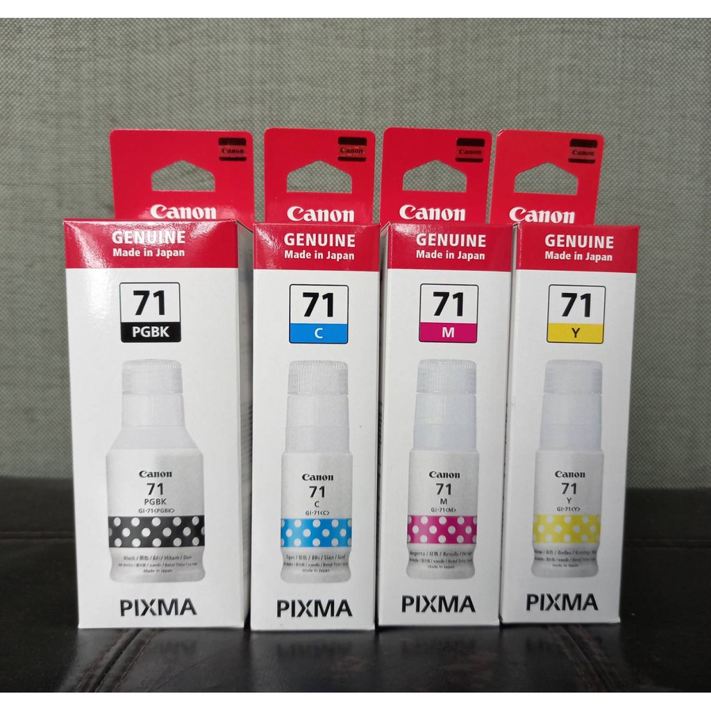 canon-gi-71y-น้ำหมึกพิมพ์แบบขวด-สีเหลือง-ของแท้-yellow-canon-pixma-g1020-canon-pixma-g2020-canon-pixma-g3020-3060