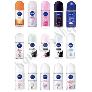 ภาพหน้าปกสินค้า✨ ของแท้/พร้อมส่ง✨ NIVEA ROLL ON นีเวีย โรลออน สำหรับผู้หญิง หลายสูตร ปริมาณ 25/50 มล. ซึ่งคุณอาจชอบราคาและรีวิวของสินค้านี้