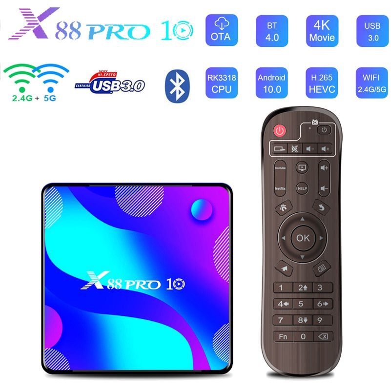X88 Pro 10 TV Box Review – Android 10.0 – 4K TV Box | Shopee Thailand