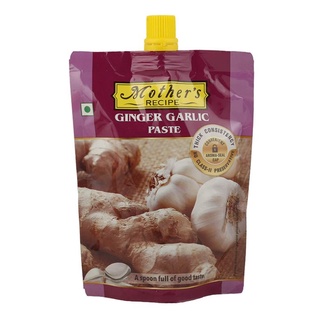 ginger garlic paste Mothers Recipe Spice Paste - Ginger &amp; Garlic, 200g (ส่วนผสมขิงและกระเทียม) อาหารอินเดีย ขนมอินเดีย)