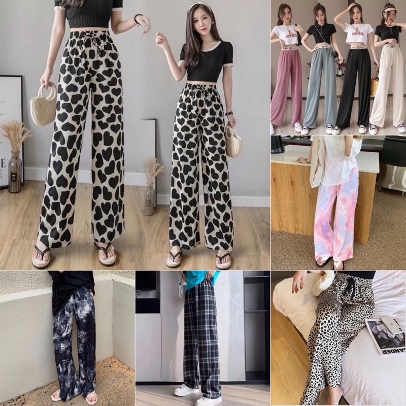 ภาพสินค้าพร้อมส่ง กางเกงขายาวผู้หญิงใส่สบาย จากร้าน khumsudd บน Shopee ภาพที่ 1