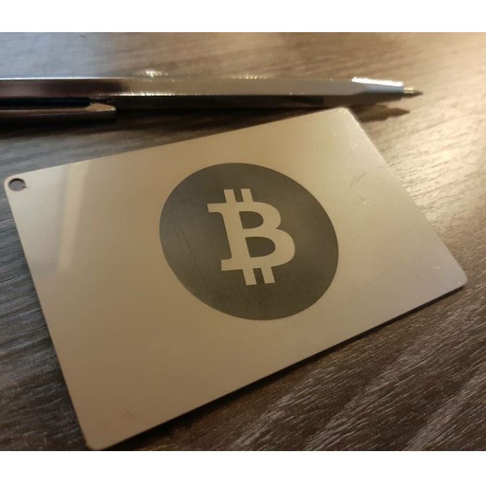 แผ่นเก็บ-seed-phrase-หรือ-seed-word-แผ่นเก็บรหัส-bitcoin-dogecoin-ด้านหลังมีโลโก้เหรียญcrypto