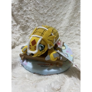 Armadillomon Digimon ตุ๊กตาดิจิม่อน Banpresto 2000 ป้ายห้อย สภาพใหม่