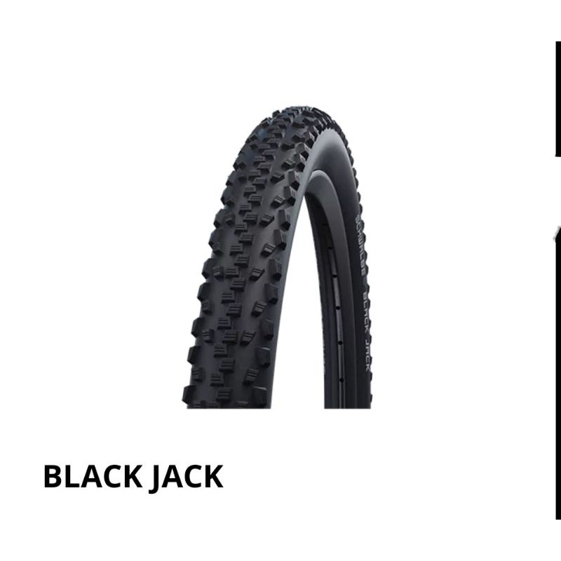 26x1.90 26x2.00 26x2.10 26x2.25 SCHWALBE Black JACK