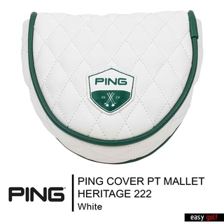 PING HEAD COVER PT MALLET HERITAGE 222 PING HEAD COVER ปลอกหัวไม้กอล์ฟ ปลอกหุ้มหัวไม้กอล์ฟ