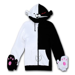 ภาพหน้าปกสินค้าเสื้อกันหนาว Anime Danganronpa Monokuma Bear หมวกฮู้ด ที่เกี่ยวข้อง