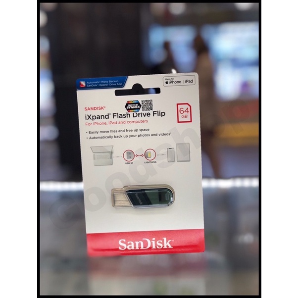 ภาพหน้าปกสินค้าSanDisk IXpand Flash Drive Flip,Sandisk Ultra Dual Drive USB Type-c มีประกัน 2ปี จากร้าน goodshopp_k บน Shopee