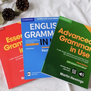 ภาพหน้าปกสินค้า1 เล่ม รุ่นล่าสุดของ ENGLISH GRAMMAR IN USE ไวยากรณ์ภาษาอังกฤษ หนังสือ เหมาะสำหรับทุกคน ต้นฉบับภาษาอังกฤษ คุณภาพดีสุดๆ ที่เกี่ยวข้อง