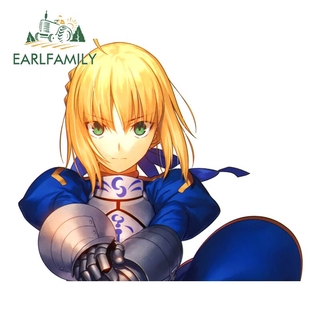 Earlfamily สติกเกอร์ไวนิล กันน้ํา กันแดด สําหรับติดตกแต่งรถยนต์ รถจักรยานยนต์ Fate Grand Order