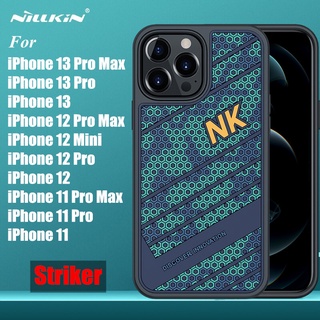 NILLKIN for iPhone 13 Pro Max / iPhone 12 Pro Max / iPhone 11 Pro Max / iPhone 11 12 13 Mini รุ่น Striker 3D Texture Case