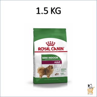 Royal Canin Mini Indoor Adult 1.5 KG อาหารเม็ดสุนัข สุนัขโต พันธุ์เล็ก เลี้ยงในบ้าน อายุ 10 เดือน - 8 ปี