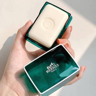 Hermes Eau d Orange Verte Perfumed Soap 50g🧼สบู่ก้อนสุดหรูจาก Hermes กลิ่นเดียวกับน้ำหอม