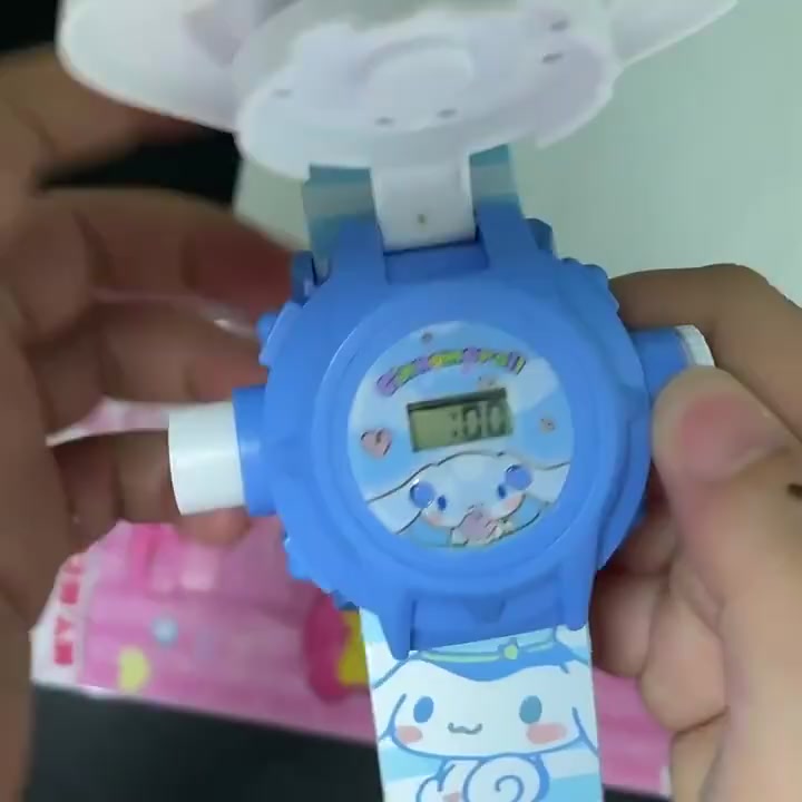sanrio-นาฬิกาโปรเจคเตอร์-hello-kitty-kuromi-my-melody-อิเล็กทรอนิกส์-นาฬิกา-24-โปรเจคเตอร์-ของเล่นอิเล็กทรอนิกส์-นาฬิกาเด็ก-ของขวัญวันเกิด-ของเล่น
