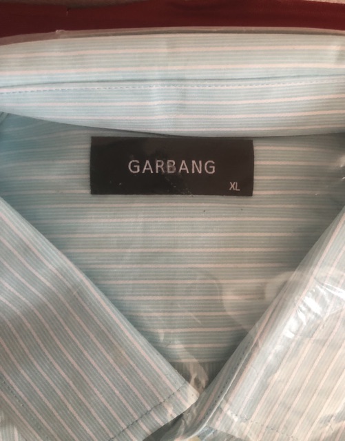 garbangเชิ้ตแขนยาวไซต์xl