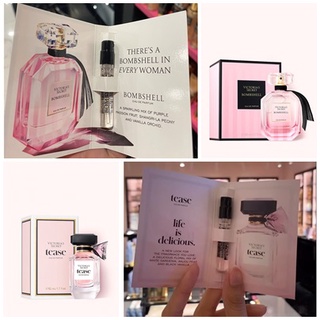 น้ำหอม Victorias Secret  กลิ่น Tease , Bombshell , Bare แบบ Sample  ใหม่แท้ 100% จาก USA