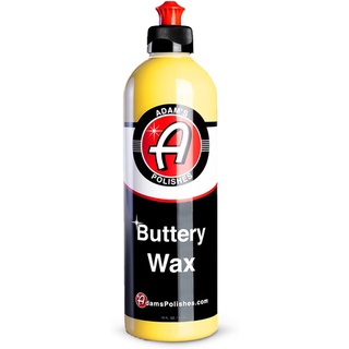 พร้อมส่ง ขวดจริง Adams Buttery Wax 16oz - Premium Infused Carnauba Liquid Wet Car Wax for Shine น้ำยาเคลือบสีรถยนต์