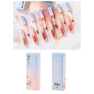 ลิปกลอส Joy color ลิปทินท์ สีสวยชัด เนียนไม่เหนอะ เนื้อเรียบลื่น ทาง่าย เบาสบายปาก J01