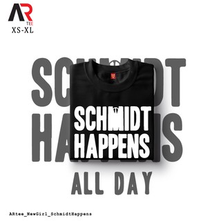 เสื้อแฟชั่นผญ2022 อื่นๆ - AR Tees สาวใหม่ Schmidt เกิดขึ้นเสื้อที่กําหนดเอง Unisex Tshirt สําหรับผู